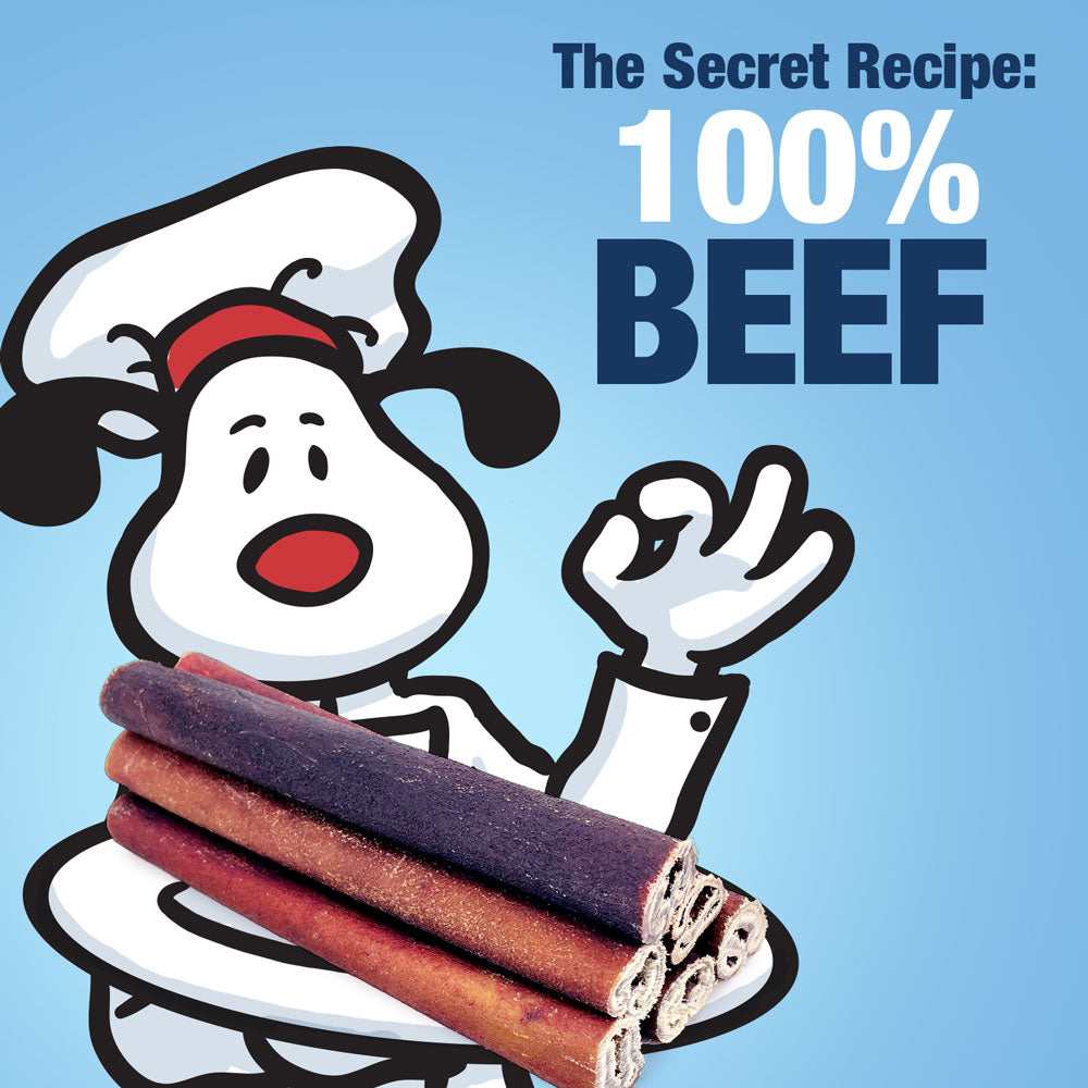 Collagen Sticks Long Lasting Beef Dog Chews, Varied Shapes & Sizes, 2 lb. - Single Ingredient, Rawhide-Free, Natural Dog Chews, Healthy for Hips, Joints, Skin & Coat