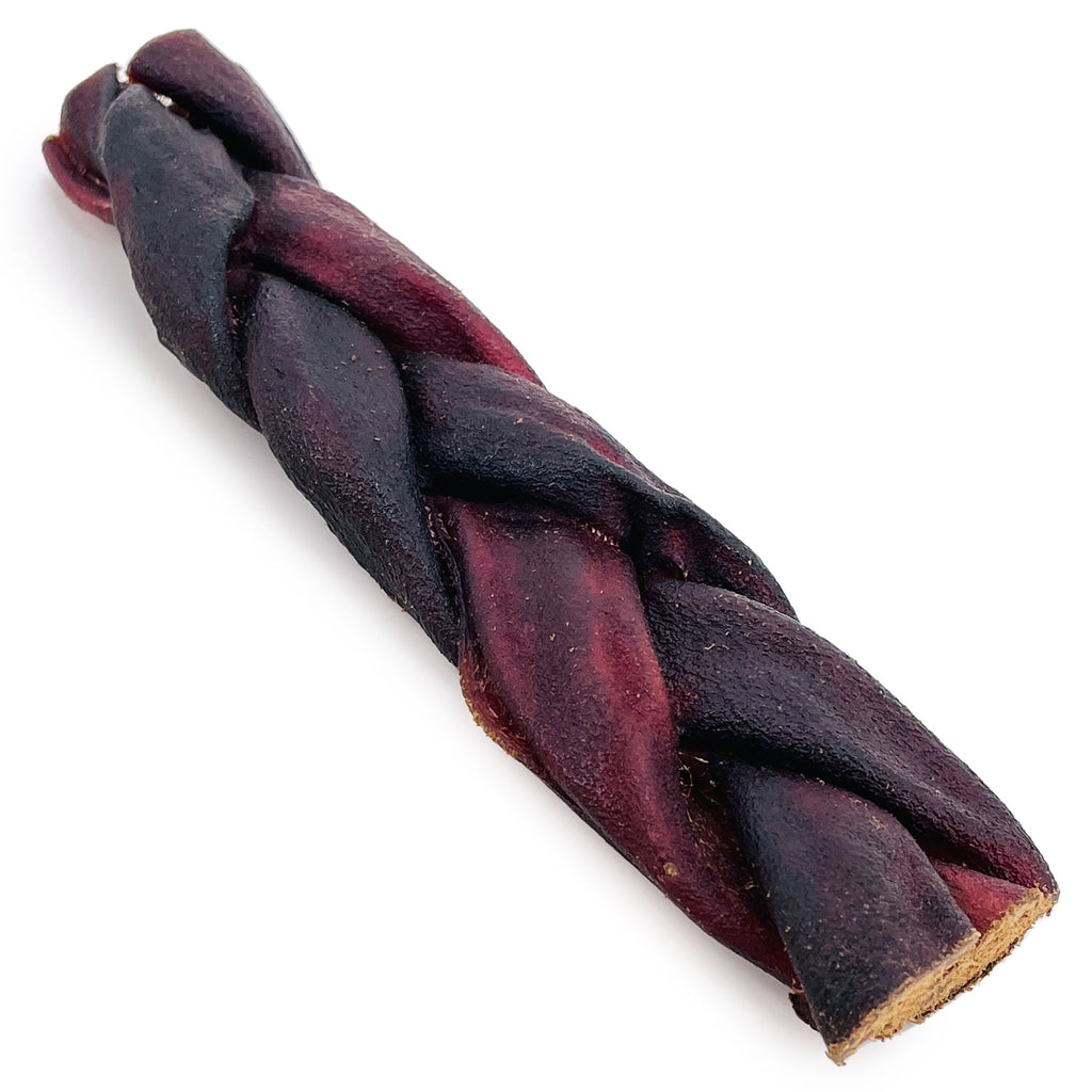 USA Collagen Sticks, Triple Braided Thick, Smoked Beef Chews, 5-6 Inch, 50 Count - Single Ingredient, Rawhide-Free, Natural Dog Chews, Healthy for Hips, Joints, Skin & Coat