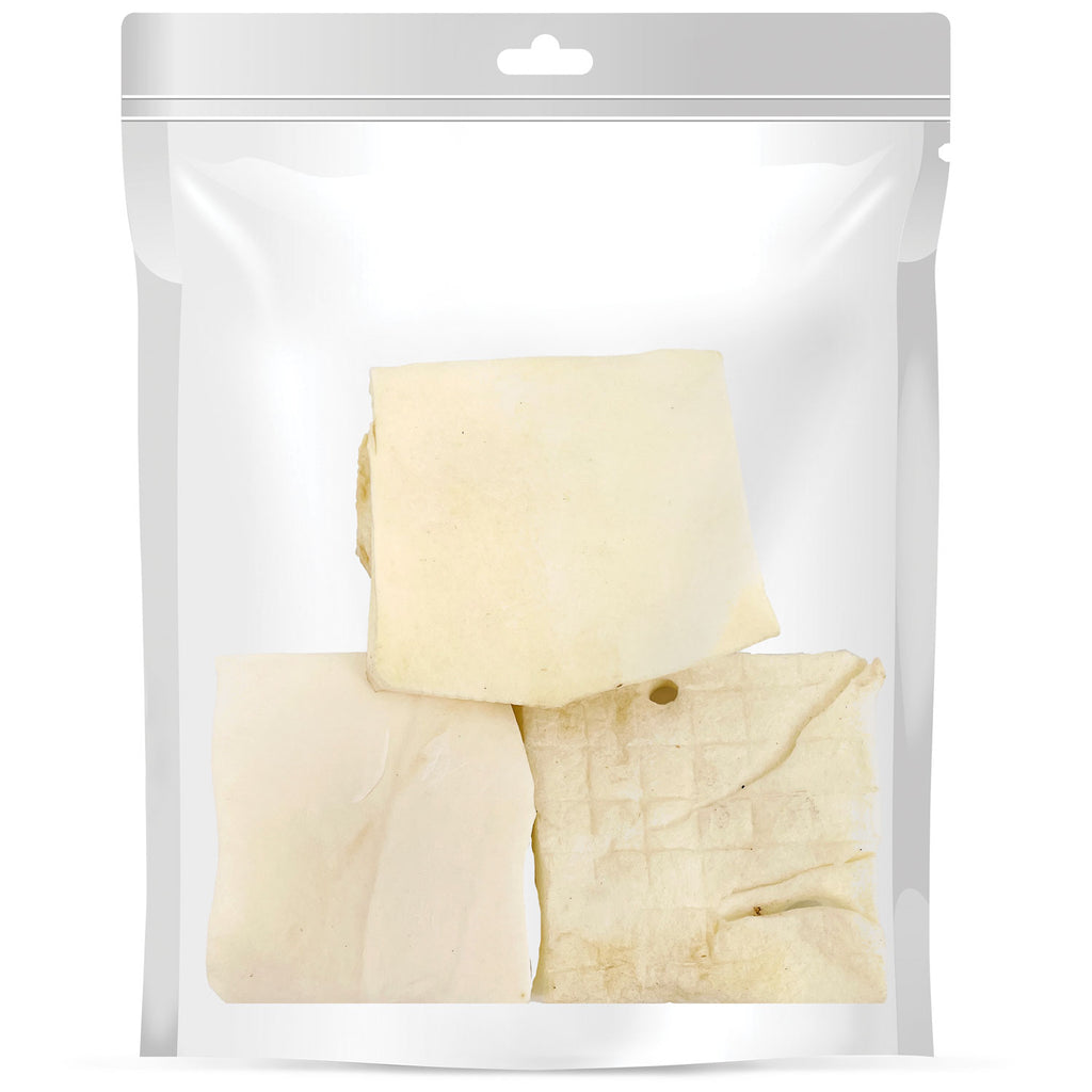 NEW- Cheek Chips, Premium Beef Dog Chews, Natural, 60 Count RESALE PACKS (20 x 3 Count) - All Natural Rawhide Alternative, Long Lasting for Aggressive Chewers, Easily Digestible, Cleans Teeth