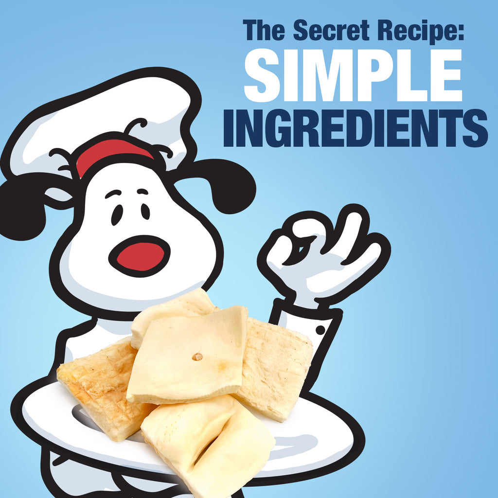 NEW- Cheek Chips, Premium Beef Dog Chews, Natural, 60 Count RESALE PACKS (20 x 3 Count) - All Natural Rawhide Alternative, Long Lasting for Aggressive Chewers, Easily Digestible, Cleans Teeth