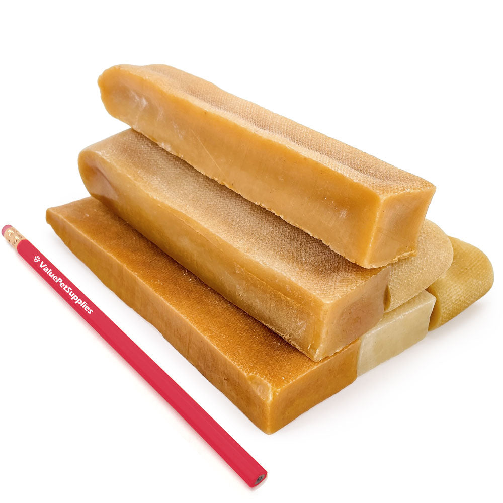 Himalayan Yak Cheese Dog Chews, Extra Extra Large, 25 ct BULK PACK - Long-Lasting for Aggressive Chewers, All Natural, Healthy & Safe, Low Odor Nepal Yak Milk Chews