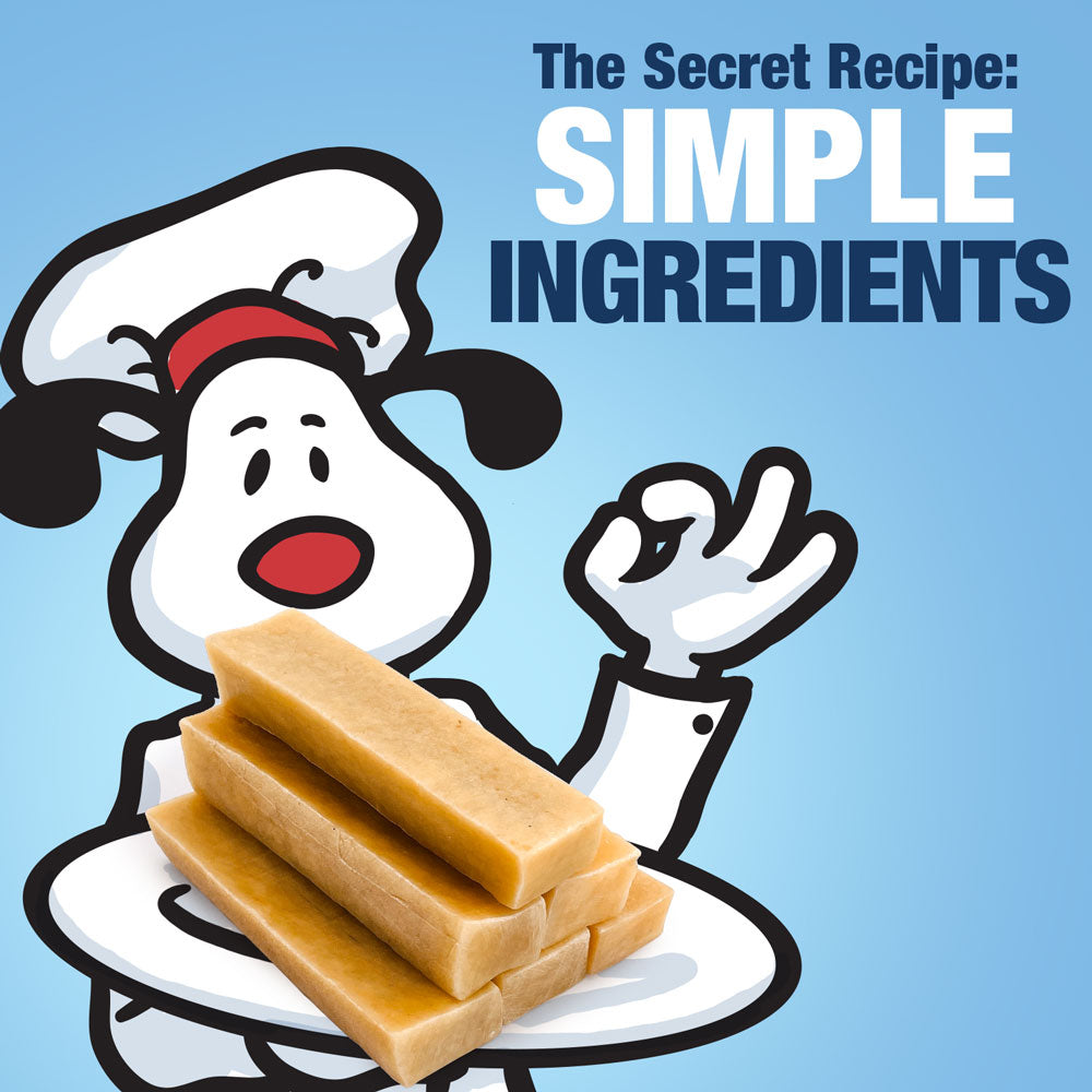 Himalayan Yak Cheese Dog Chews, Extra Extra Large, 25 ct BULK PACK - Long-Lasting for Aggressive Chewers, All Natural, Healthy & Safe, Low Odor Nepal Yak Milk Chews