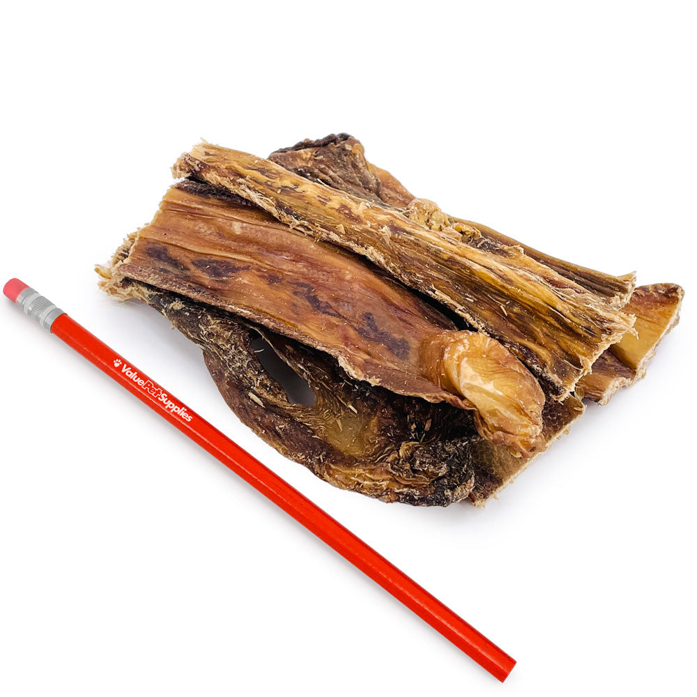 Beef Jerky Gullet Sticks for Dogs, 20 Pound WHOLESALE PACK - Premium Dog Taffy Chews, Healthy Joint Glucosamine Jerky, Puppy Teething Treat, Beef Esophagus Dog Treats, Chondroitin Joint Support